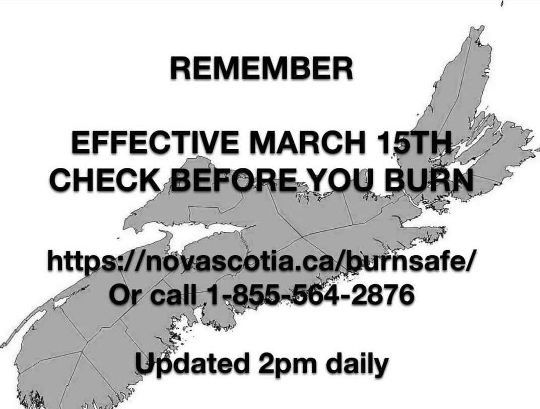 2025 Burn Safe Burn Ban