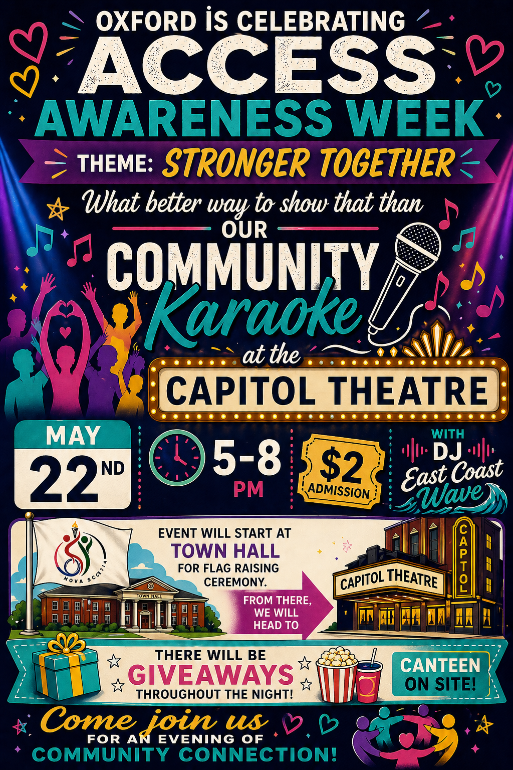 May Karaoke Special Event Access Awareness Stronger Together