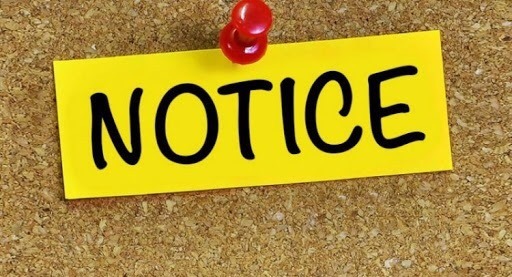 Notice