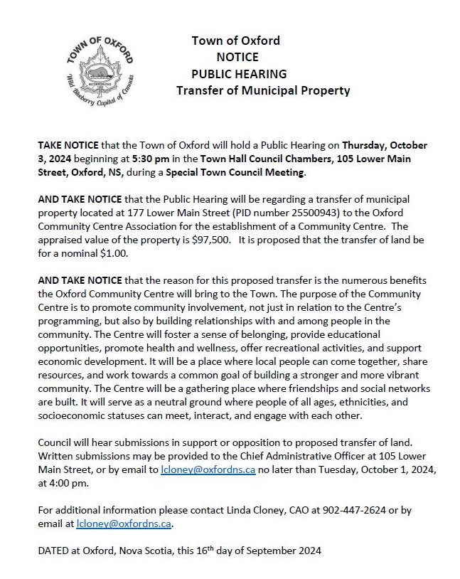 OCC Hearing