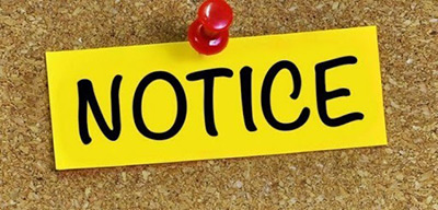 notice