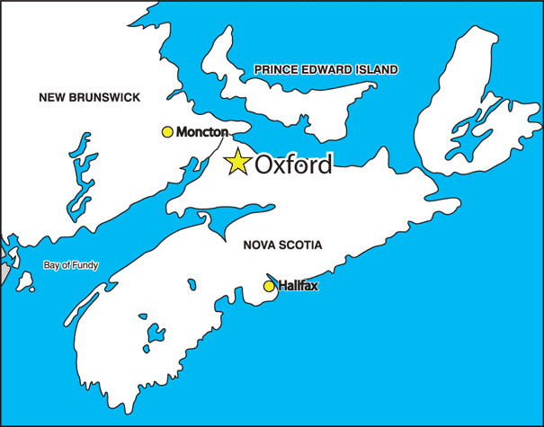 oxford ns map
